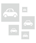Sada šablón Auto